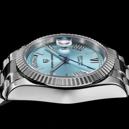 Orologi da uomo PAGANI DESIGN DD36 Gold, orologio automatico di lusso da uomo, vetro zaffiro AR, orologio da polso meccanico, consegna dal magazzino UE.