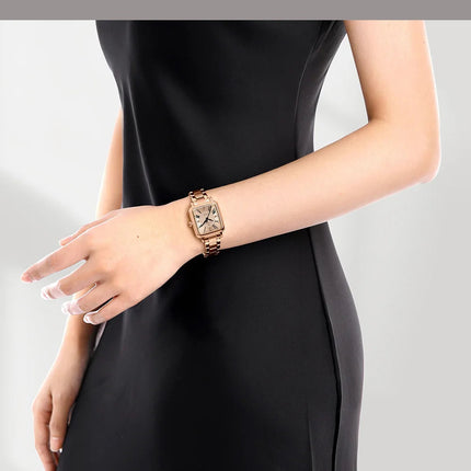 NAVIFORCE Orologio da donna alla moda per donna Orologio da polso da donna casual impermeabile al quarzo in acciaio inossidabile da regalare alla fidanzata 2025 platinumshop