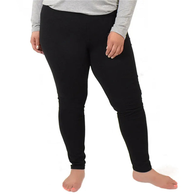 Solid Candy Color Leggings For Women 7XL 6XL 5XL Modal Cotton Large Size Ankle Legins Pants Grey Black White Pink Red Purple PlatiNum