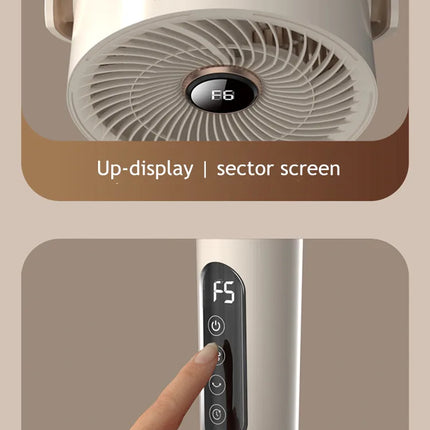 Ventilatore a circolazione d'aria ventilatore elettrico ventilatore da pavimento verticale silenzioso per uso domestico grande vento nuovo telecomando per la temporizzazione della ventola turbo da tavolo