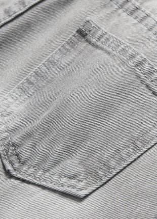 Jeans Boys Straight Ripped Children Washed Distressed Pockets Stretch Casual Denim Trousers Big Kids Streetwear 2025 Hole Pants PlatiNum