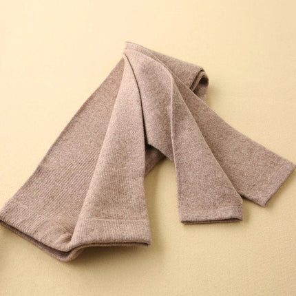 2024 Winter New style Women Cashmere Wool Pants Knitted Soft warmth High elasticity High-quality Slim fit style Classic leggings PlatiNum