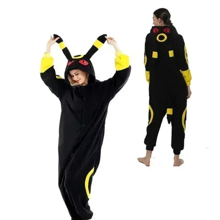 okemon Cosplay Kigurumi Onesie Snorlax Jigglypuff Umbreon Gengar Costume Halloween Adult Anime Bulbasaur Pajamas