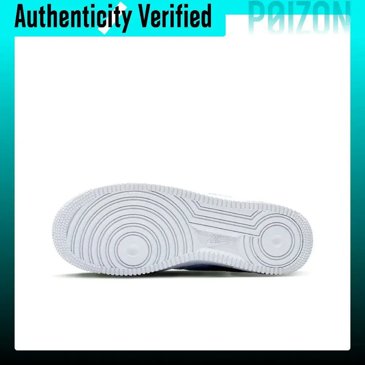 Nike Air Force 1 Abrasion Resistant Low top Skateboard Shoes Men's White Red CW2288-111（Team1467-QD）