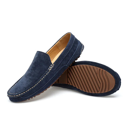 Mocassini da uomo in pelle scamosciata di lusso 2022 scarpe casual da uomo scarpe da barca fatte a mano da uomo Slipon scarpe da guida mocassini maschili Zapatos
