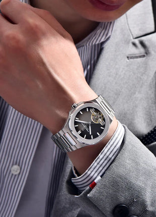 Nuovo Orologio da Uomo PAGANI DESIGN 2026 con Tourbillon Scheletrato, Orologio Automatico di Lusso di Alta Gamma per Uomo, Elegante Orologio da Polso Meccanico Sportivo