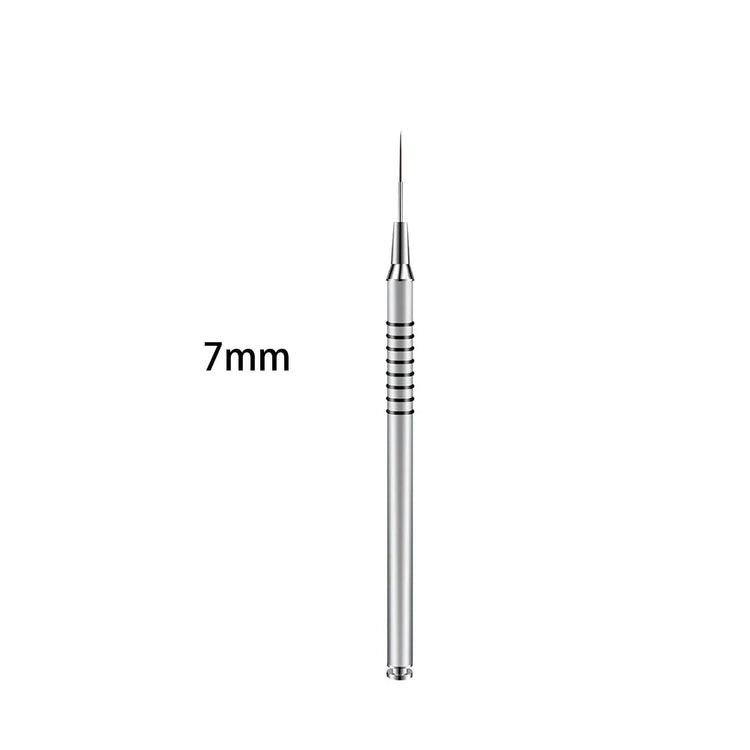 6 Size Nail Art Liner Brushes 5/7/9/11/20/25mm Painting Nail Art Brush Dotting Drawing Tool Long Lines Thin Details Manicure Pen
