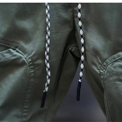 2025 New Men Joggers Autumn Sweatpants Spring Drawstring Casual Pants Workout Running Cotton Sports Trousers Men Clothing
