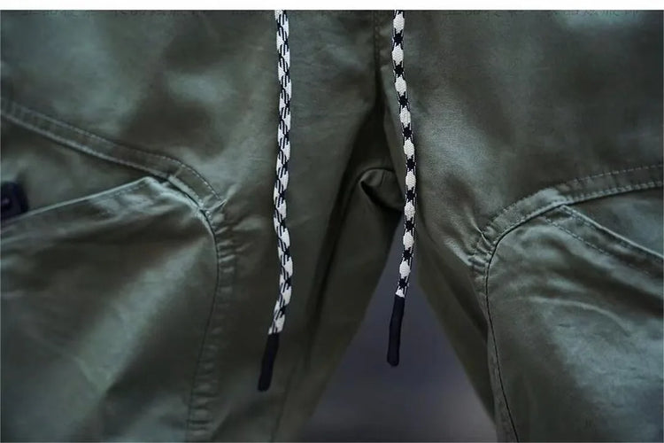 2025 New Men Joggers Autumn Sweatpants Spring Drawstring Casual Pants Workout Running Cotton Sports Trousers Men Clothing