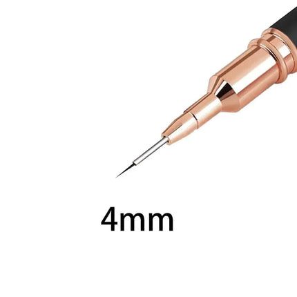 6 Size Nail Art Liner Brushes 5/7/9/11/20/25mm Painting Nail Art Brush Dotting Drawing Tool Long Lines Thin Details Manicure Pen