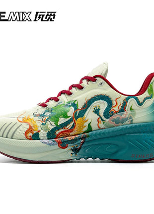 Onemix Original Designers Chinese Style Running Shoes for Men Luxury Women Shoes Breathable Sports Shoes Male Outdoor Sneaker PlatiNum