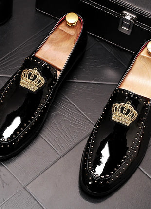 Nuovo arrivo scarpe da uomo Designer di lusso in pelle Casual Driving Oxfords Flats Shoes mocassini da uomo mocassini scarpe italiane per uomo