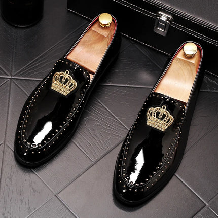 Nuovo arrivo scarpe da uomo Designer di lusso in pelle Casual Driving Oxfords Flats Shoes mocassini da uomo mocassini scarpe italiane per uomo