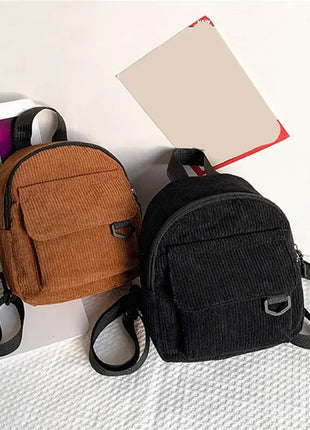 Mini Backpack Square Bag Korean Version Fashionable Sweet Shoulder Bag Female's Schoolbag Stylish  Simple Crossbody Bag Casual PlatiNum