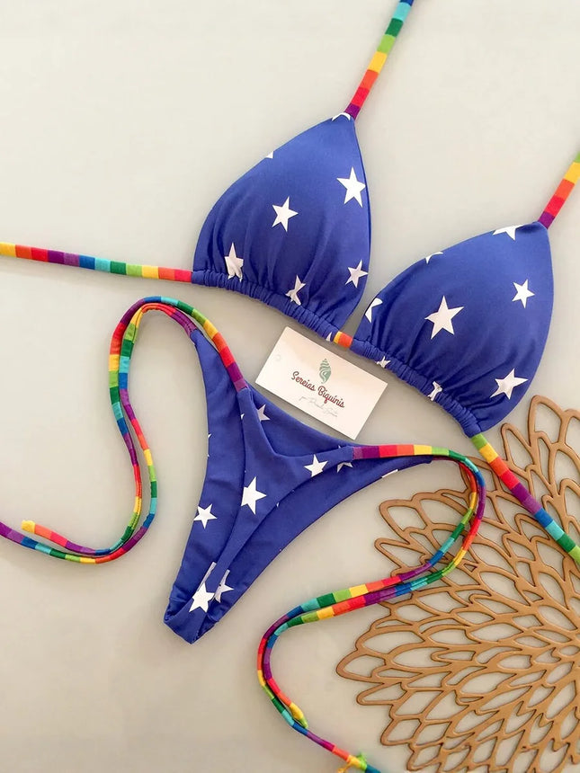 Women's Sexy Micro Bikini 2026, Push-Up Swimsuit, String Bikini Set, Biquini, Female Beachwear
