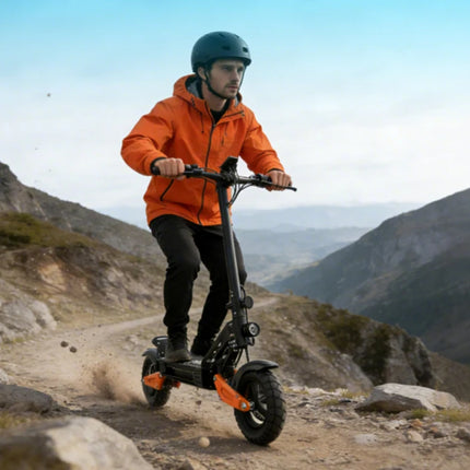 Monopattino Elettrico Fuoristrada AOVOPRO 1200W ad Alte Prestazioni con Controllo APP, Scooter Elettrico Intelligente 13.5AH con Autonomia di Circa 50KM per Adulti