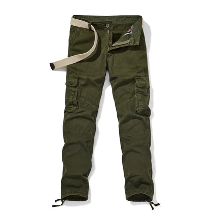Taglia 28-40 pantaloni tattici militari da uomo tuta lavata multitasche da uomo pantaloni larghi in cotone pantaloni cargo maschili per uomo pantaloni uomo