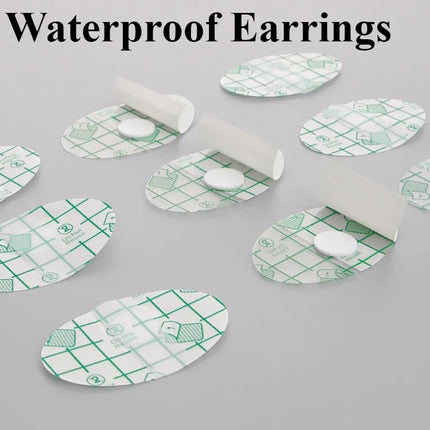 20 pz/set Paraorecchie Impermeabili Dispositivo di protezione per le orecchie da bagno per bambini Cuscinetti per le orecchie da nuoto Adesivi Paraorecchie impermeabili Protezione per le orecchie
