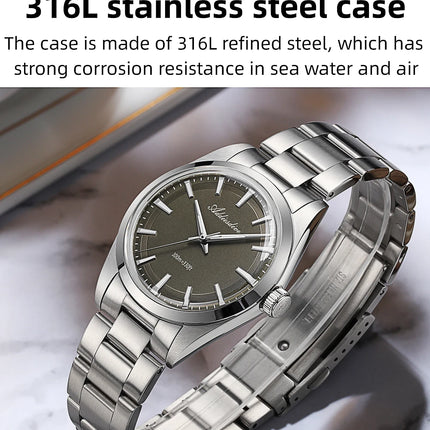 ADDIESDIVE AD2066 Men's Luxury Watch VH31 10Bar Waterproof BGW9 Super Luminous 316L Stainless Steel Reloj Hombre Quartz Watches
