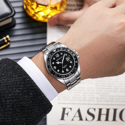 2024 nuovo arrivo moda orologi al quarzo orologio da polso da uomo 1 pezzo orologio sportivo da uomo platinumshop