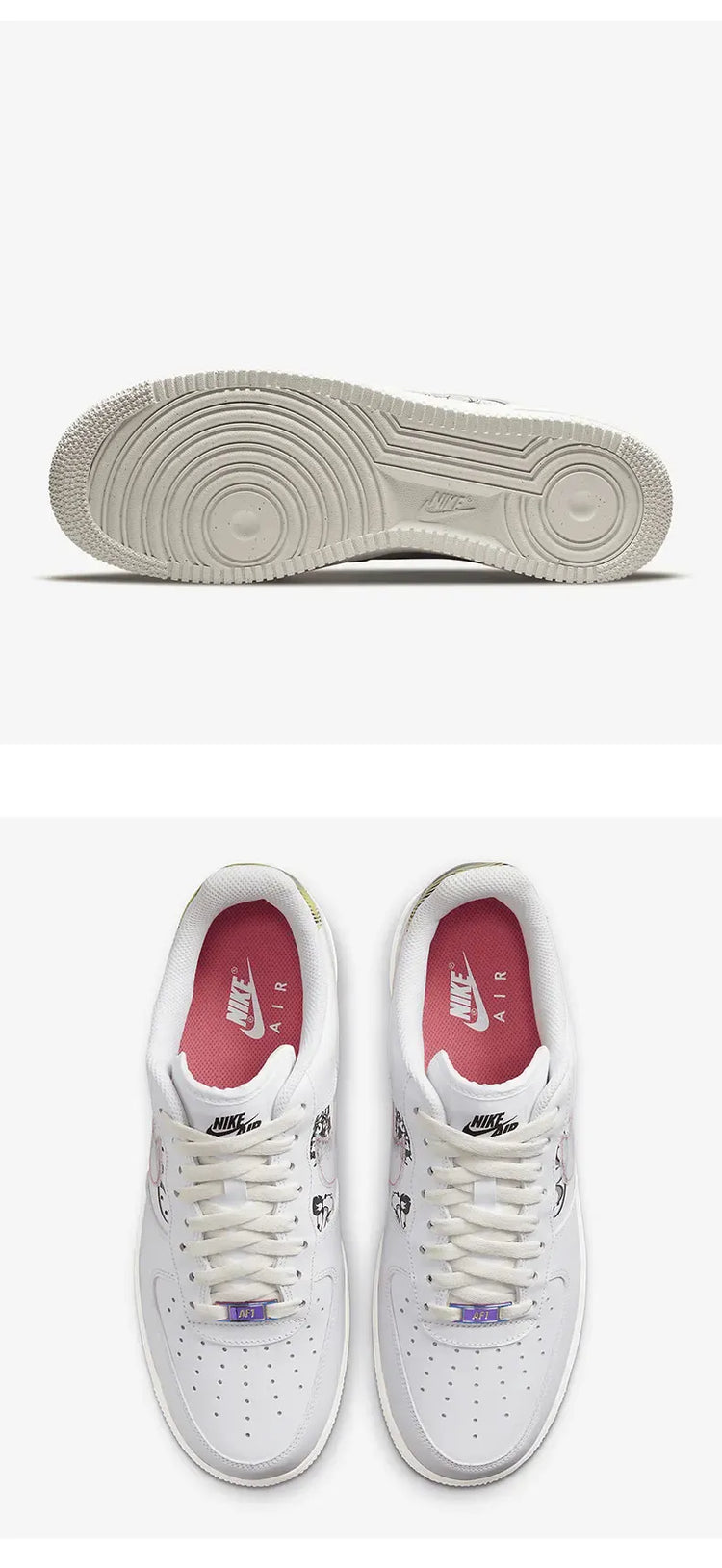 Nike genuine AIR FORCE 1 low cut men's sports and leisure board shoes DM5447-111