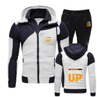 Premium Fabric Skin-Friendly Hooded Coat I Don't Get Older I Level up Street Popular Versatile Hoodies Pants Sports Suits PlatiNum
