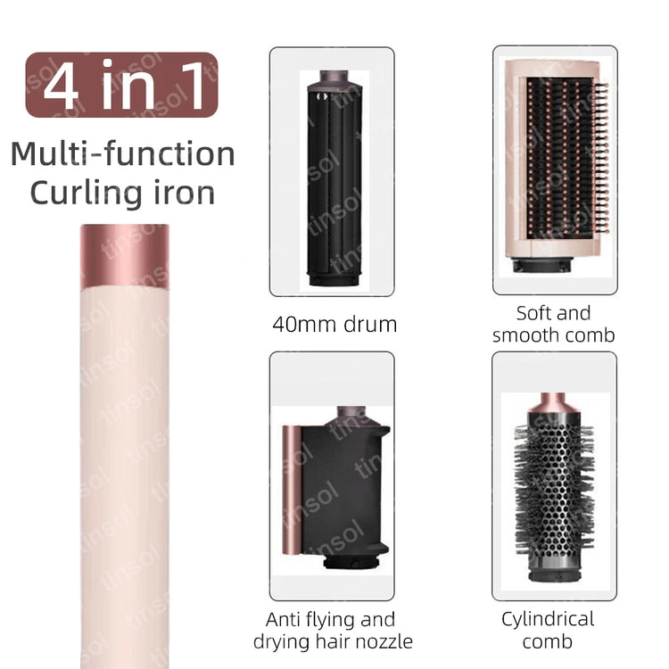 7-in-1 Multifunctional Hair Dryer 110,000 RPM High-Speed Hair Care Negative Ion Hair Dryer Quick Drying, Automatic Curling Set