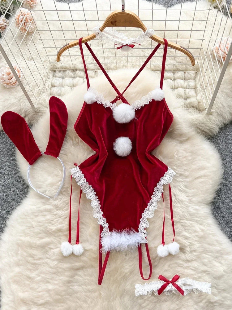 Tornova Sexy Uniform Lingerie Set Women's Underwear Sexy Lingerie Outfit Bra Sexy Set Lingerie Exotic Play Uniform Underwear Set