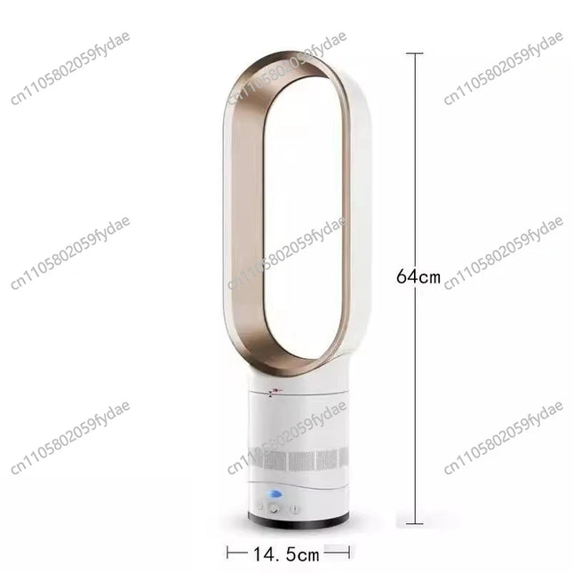 Ventilatore senza foglie, ventilatore elettrico domestico, senza pagine, circolazione, testata del letto, desktop da pavimento