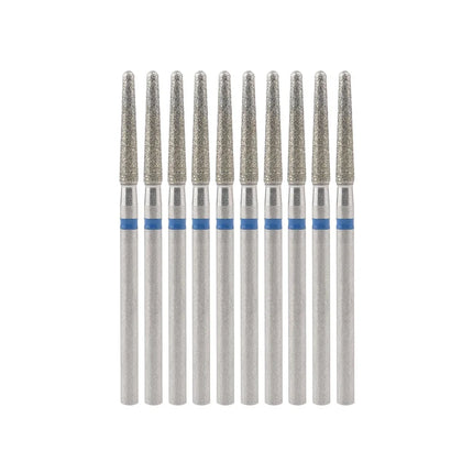 10Pcs Diamond Milling Cutter For Manicure Electric Nail Drill Bits Accessory Pedicure Machine Nail File Gel Remover Tool uñas Accesorios Y Herramientas