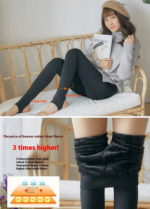 Leggings termici da donna Panty in pile Collant da donna Calze Collant Donna Inverno Falso Traslucido Caldo Collant sexy Inverno