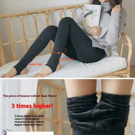 Leggings termici da donna Panty in pile Collant da donna Calze Collant Donna Inverno Falso Traslucido Caldo Collant sexy Inverno