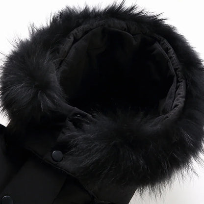 Piumino ispessito da uomo -30 Piumino caldo invernale 2024 Nuovi uomini Moda lungo piumino con cappuccio anatra bianca Parka Plus Size 5XL