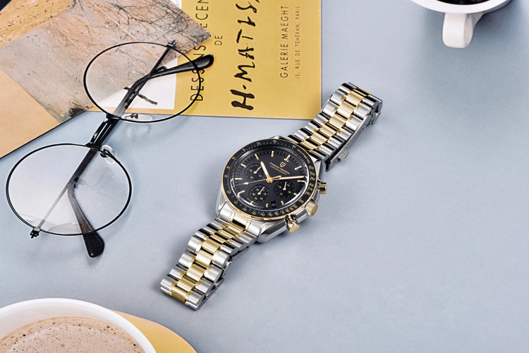 PAGANI DESIGN Nuovo Orologio da Uomo di Lusso al Quarzo con Vetro Zaffiro AR, Cronografo Sportivo Impermeabile 500 ATM, Movimento Giapponese, Luminoso, in Acciaio 316L