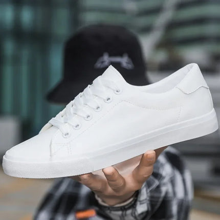 Classic Men Leather Casual Shoes High Quality Comfortable Platform Sneakers Men Flats Shoe Loafers British Jogging Shoe Hot Sale
