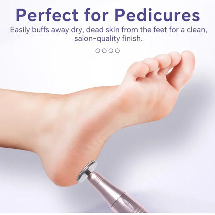 Dead Skin Replaceable Sanding Paper Set for Manicure Pedicure With Metal Disc Nail Drill Bit Calluses Removal Foot Care Tool Acc 2028