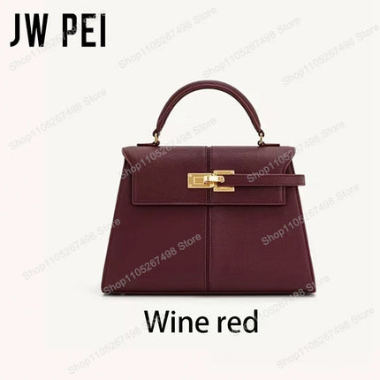 Borsa a Mano Mini Elise di Lusso JW PEI, Borsa a Tracolla in Pelle Martellata alla Moda per Serate Eleganti da Donna