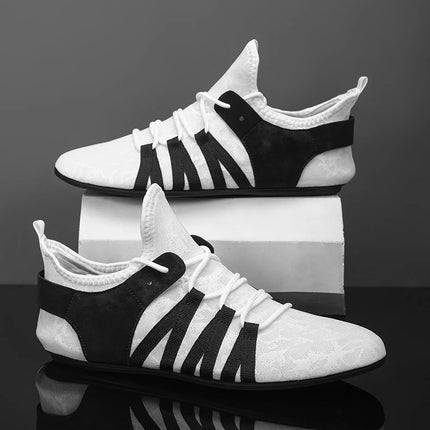 YRZL Mocassini in rete da uomo Mocassini da guida Fondo sottile Scarpe basse da passeggio Mocassini casual antiscivolo traspiranti Scarpe da uomo estive