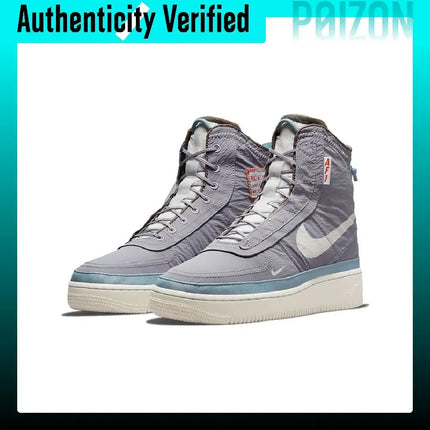 Nike Air Force 1 Shell PU, Textile Comfortable Thermal Slip Resistant, Abrasion Resistant, Lightweight High top DO7450-511