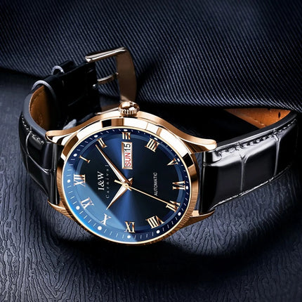 Carnival Brand High-end Series I&W Mechanical Watches Luxury Sapphire MIYOTA Movement Automatic Watches HD Luminous Reloj Hombre