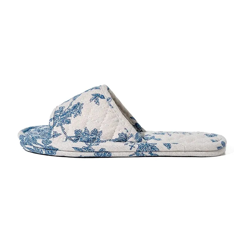 Nuove pantofole da casa Scarpe da pavimento floreali in morbido cotone Pantofole da interno antiscivolo leggere alla moda Pantofole da coppia per camera da letto