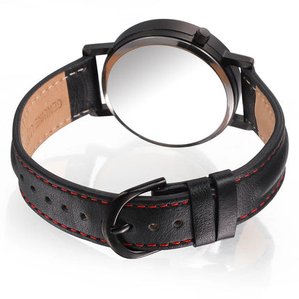 FEB 30TH Walking Men Design orologio Unisex da uomo dal Design creativo 3ATM cinturino in acciaio inossidabile resistente all'acqua platinumshop