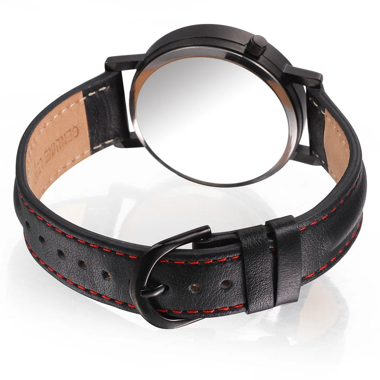 FEB 30TH Walking Men Design orologio Unisex da uomo dal Design creativo 3ATM cinturino in acciaio inossidabile resistente all'acqua platinumshop