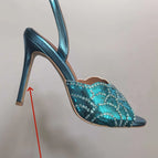 Sandals blue 10cm