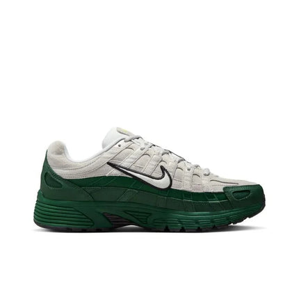 Nike P 6000 Scarpe da Corsa Ammortizzate e Resistenti all'Abrasione a Profilo Basso Unisex Bianco Verde IF0668-001