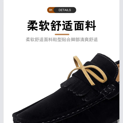 Scarpe di lusso da uomo Coppia mocassini in pelle scamosciata fatti a mano da donna Scarpe basse da guida Scarpe slip-on Mocassini comodi Scarpe casual da uomo