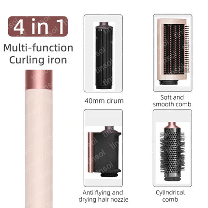 7-in-1 Multifunctional Hair Dryer 110,000 RPM High-Speed Hair Care Negative Ion Hair Dryer Quick Drying, Automatic Curling Set