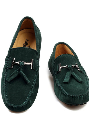 Mocassini da uomo primavera estate scarpe Casual in pelle scamosciata Slip-ons da uomo Luxury Brand Mocassin Man Plus Size 50 51 52 53 per piede grande