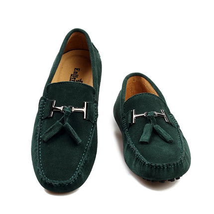 Mocassini da uomo primavera estate scarpe Casual in pelle scamosciata Slip-ons da uomo Luxury Brand Mocassin Man Plus Size 50 51 52 53 per piede grande