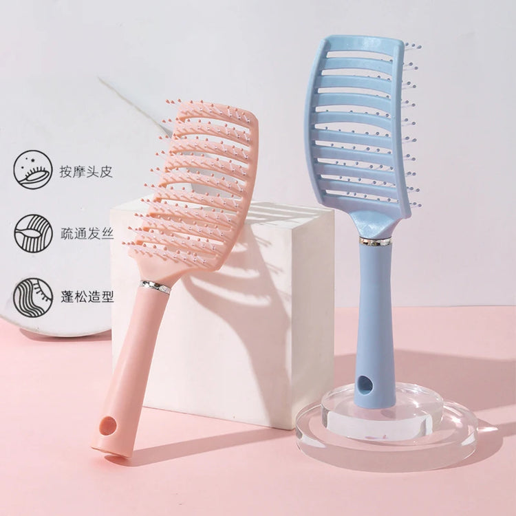 1pc anti-static massage brush  women's hair and scalp massage comb - straight hair professional tool Special for real hair wigs